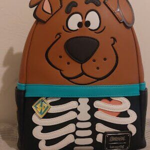 Loungefly Scooby-Doo Skeleton Cosplay Glow in the Dark Backpack